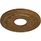 Ekena Millwork Lauren Medallion (Canopies up to 6 1/4"), 20 5/8"OD x 6 1/4"ID x 1 3/8"P, Smokey Topaz Crackle CM20LNSTC - alternate 4